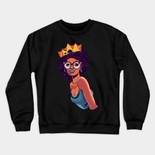 Black Queen's Gambit Crewneck Sweatshirt